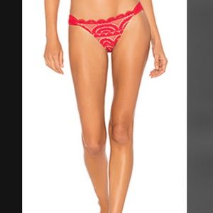 Lace bikini bottom